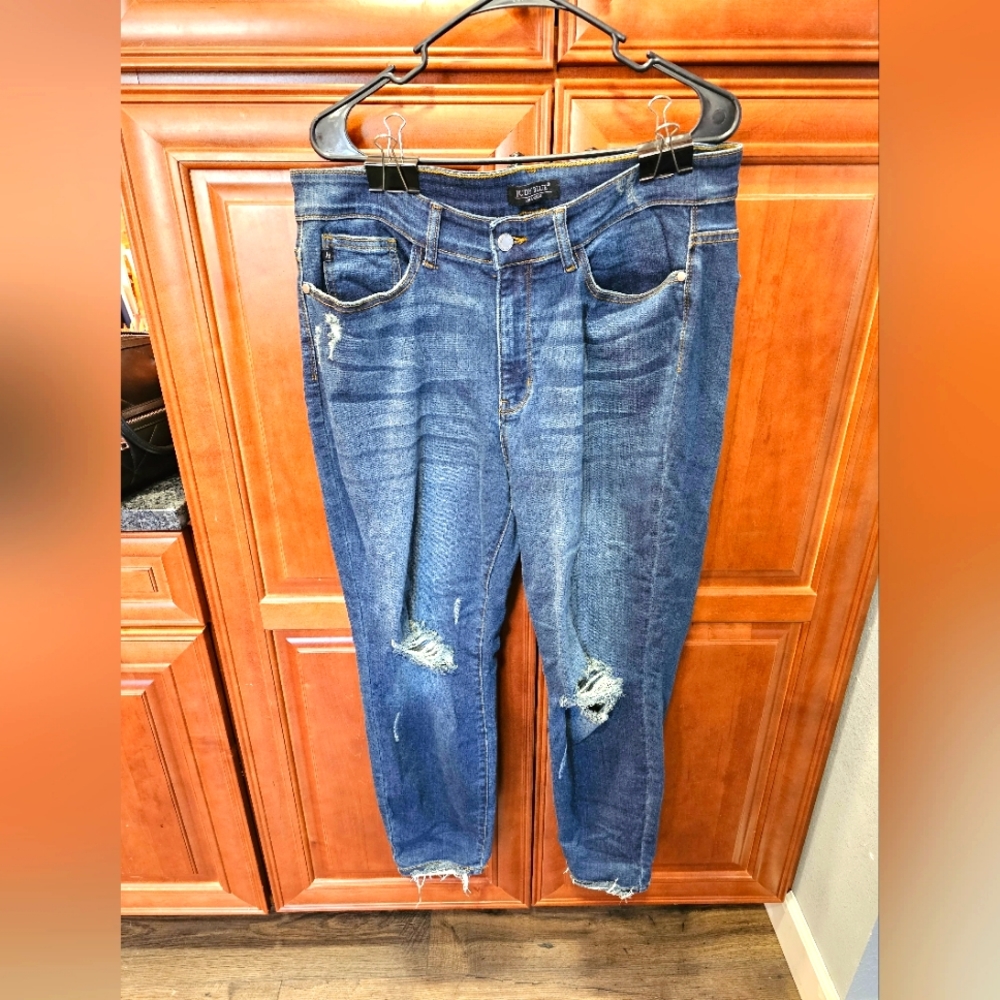 Judy Blue Dark Wash Skinny Jeans #290